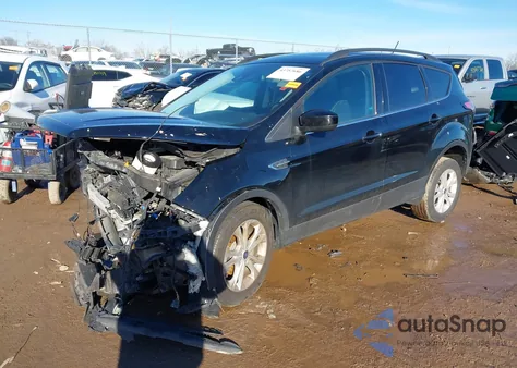 2018 Ford Escape Sel z USA, uszkodzony, nr VIN 1FMCU0HD1JUA00586